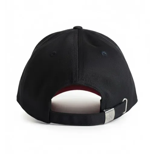 Calvin Klein 6-Panel Baseball Cap – Black & Maroon